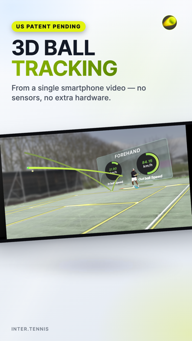 INTER TENNIS: 3D AI Analysis Screenshot 2 of 10