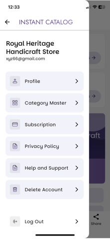 Instant - Catalog Builder App screenshot
