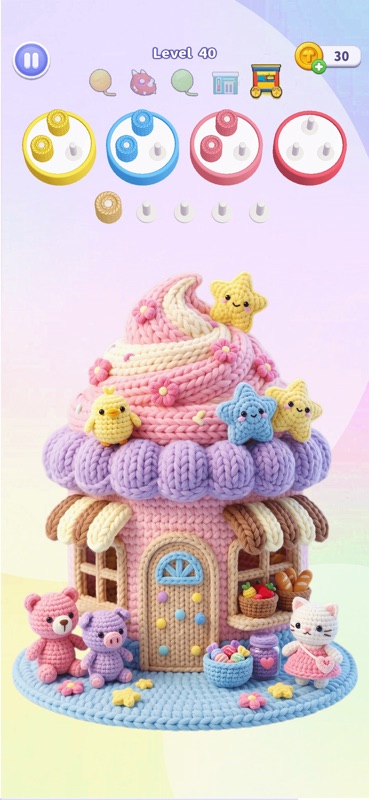 Wool Craze - Screw Sort Jogo screenshot 3