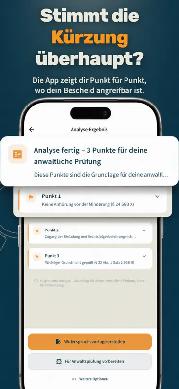 JobCenter GURU: Grundsicherung screenshot 3 of 5