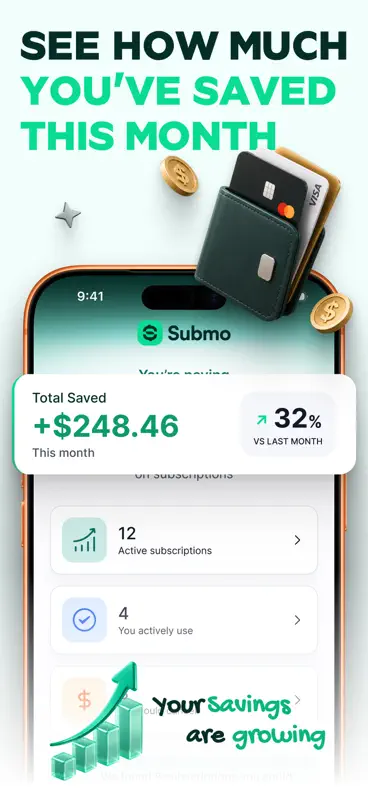 Cancel Subscriptions: Submo screenshot 6 of 7