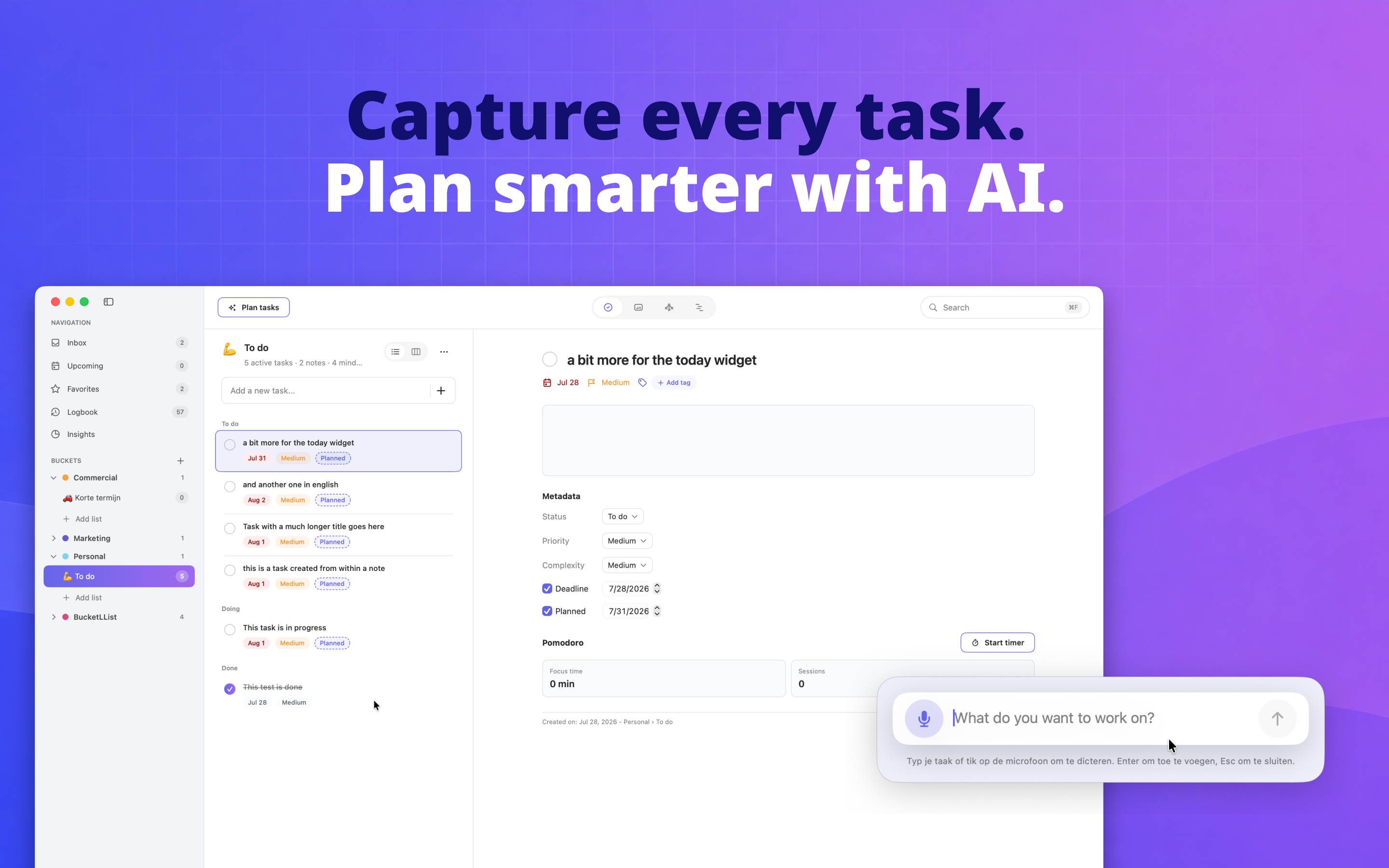BucketLList screenshot 6
