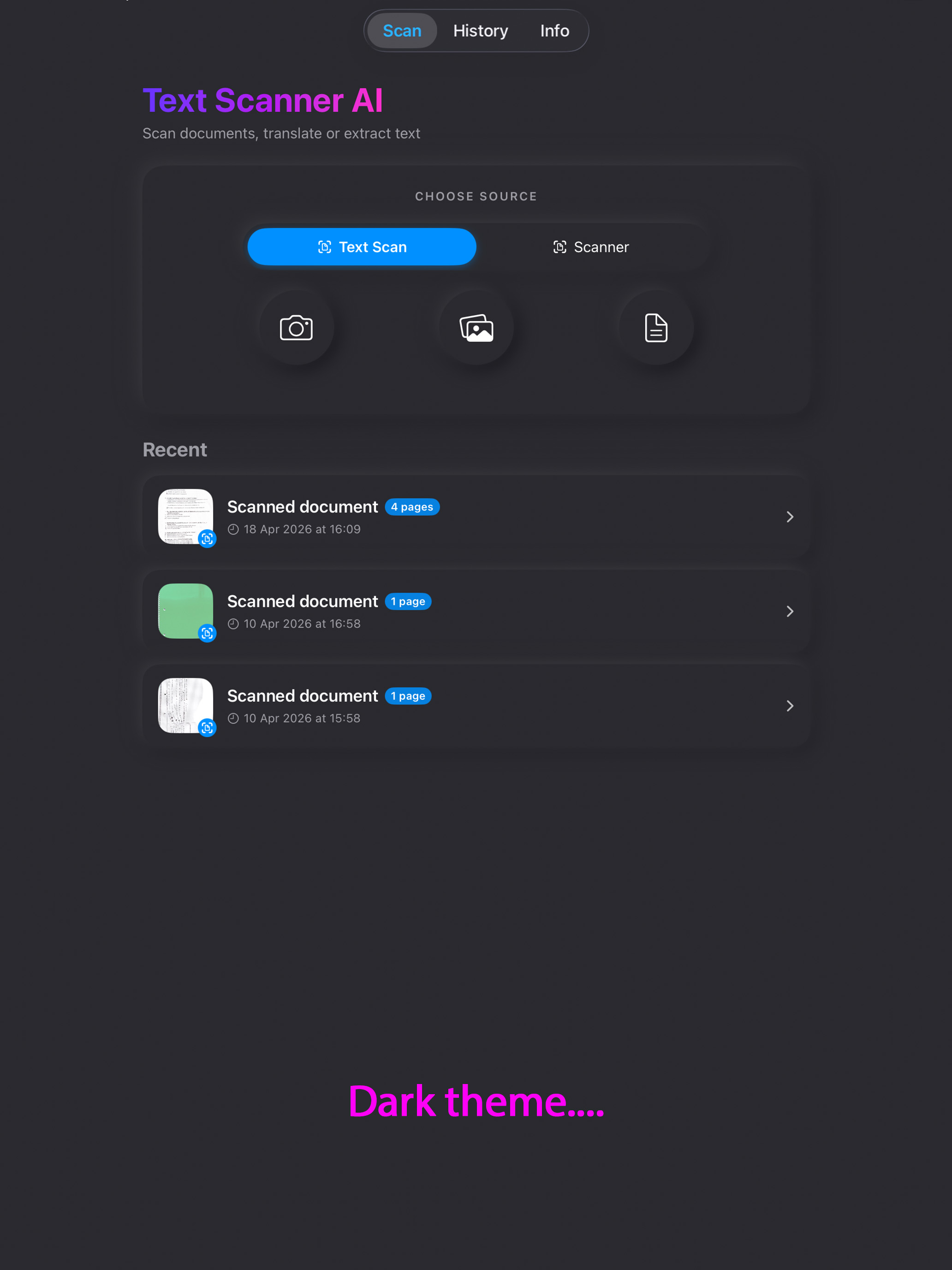 Text Scanner AI: OCR & Scan