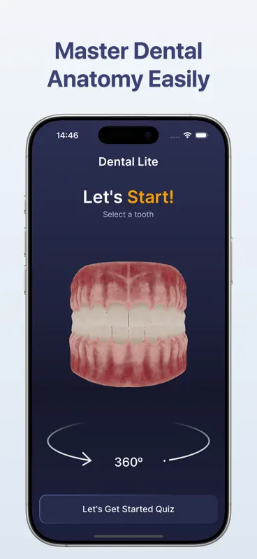 DentaCore: 3D Dental Anatomy screenshot 1 of 4