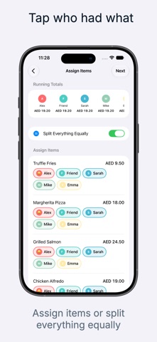 SplitSnap – AI Bill Splitter Screenshot 2 of 10