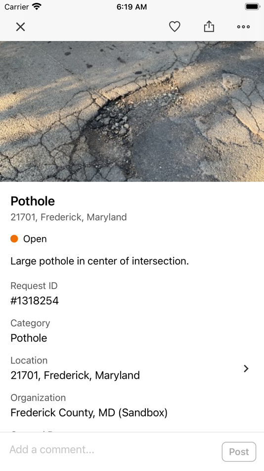 #3. FCG FixIt (iOS) 来自: Frederick County, Maryland