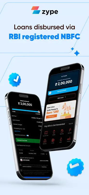 Zype Instant Personal Loan App screenshot 3 of 7