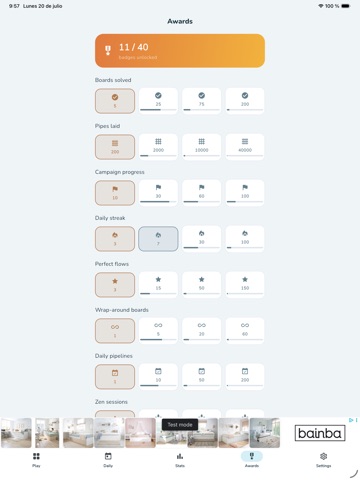 Flowduct: Connect Pipe Puzzle iPad screenshot