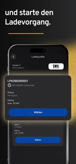 Screenshot von Ladeport Starter auf dem iPhone 4