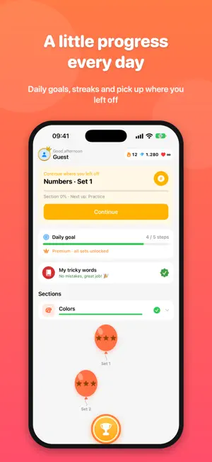 ZON - Word Learning screenshot 1
