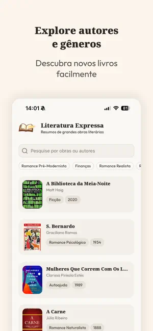 Literatura Expressa screenshot 3