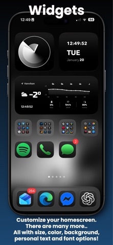 Digital Clock Widget · StandBy Screenshot 4 of 10
