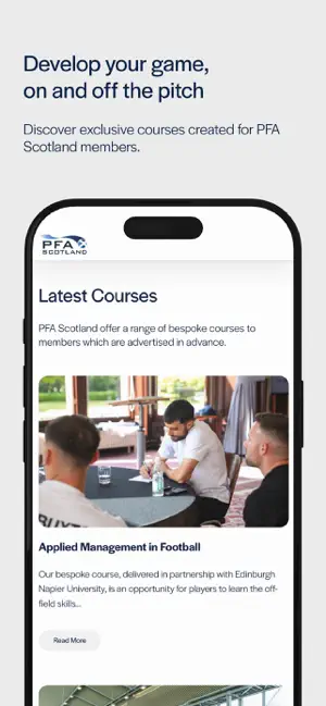 PFA Scotland Members screenshot 3
