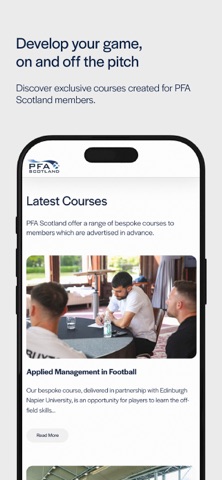 PFA Scotland Members Screenshot 3 of 5