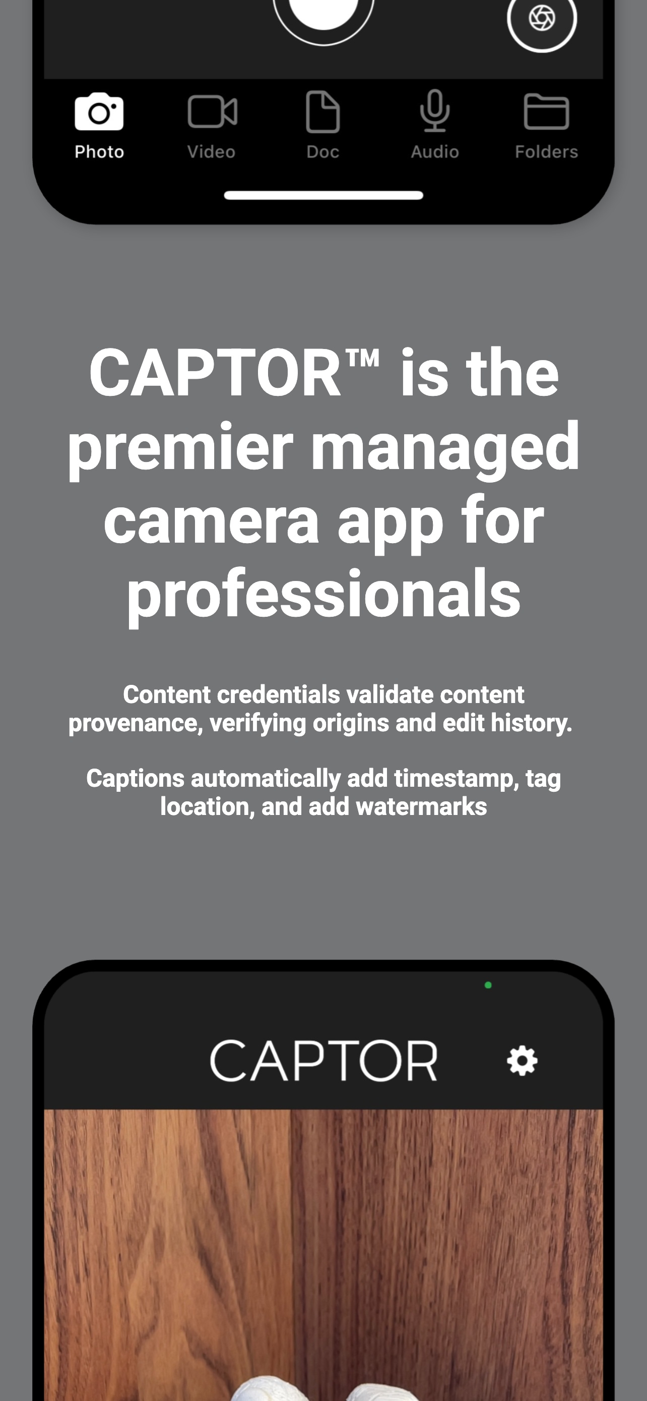 CAPTOR for Enterprise screenshot 3