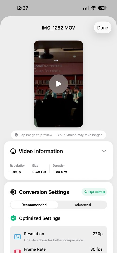 Bonsai: Video Compressor screenshot 5