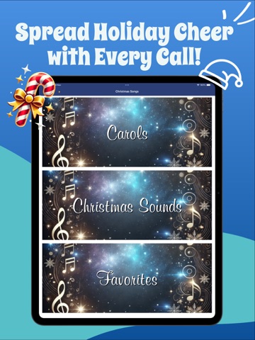Christmas Songs and Ringtones iPad screenshot