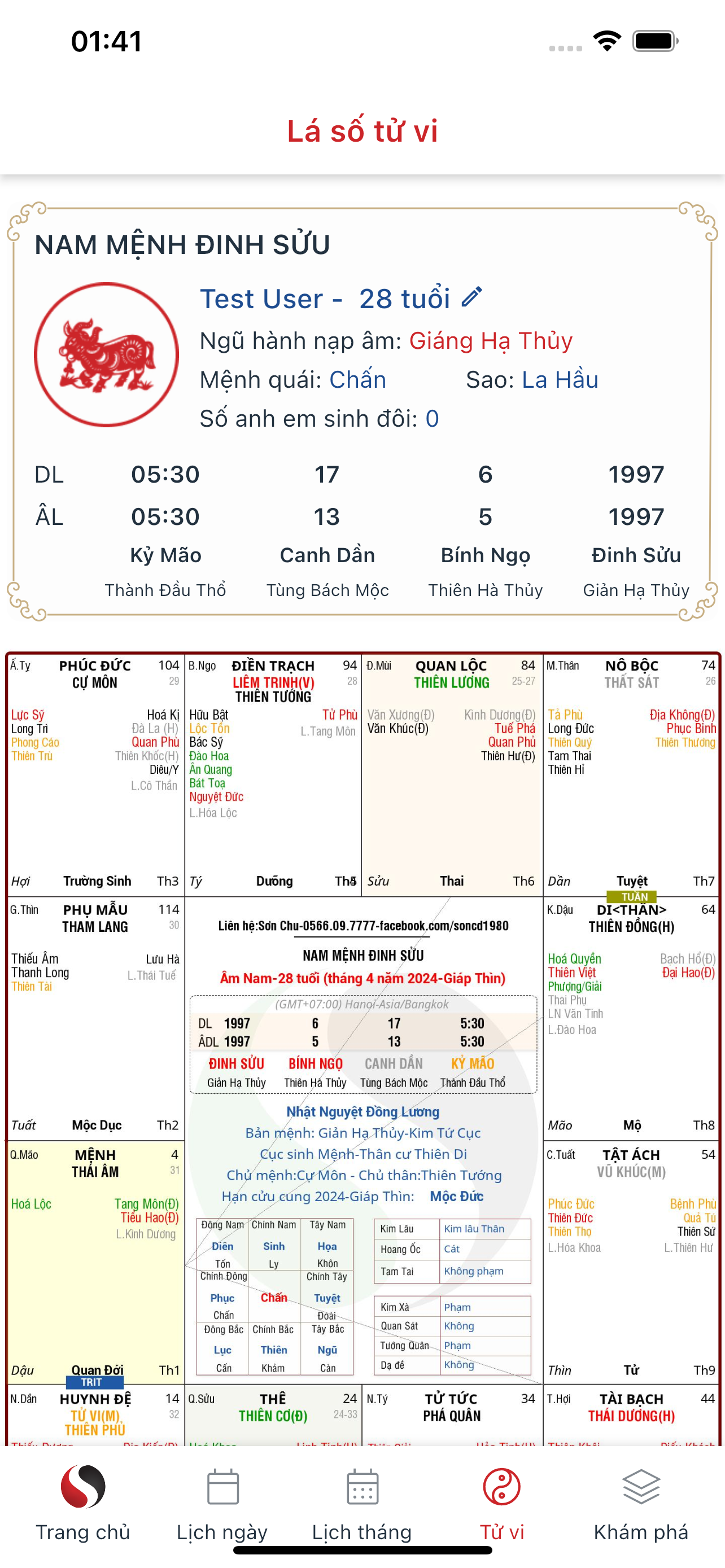 Tử Vi Phong Thủy Sơn Chu