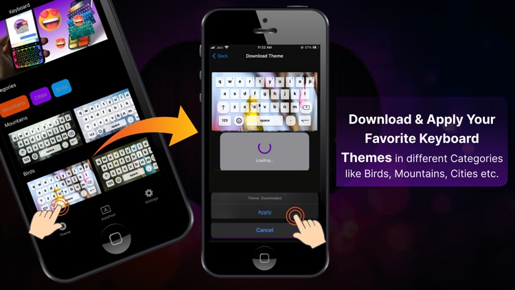 Neon Love: Face Emoji Keyboard