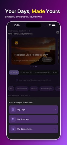 Dayfeed: Holiday Calendar Screenshot 7 of 8