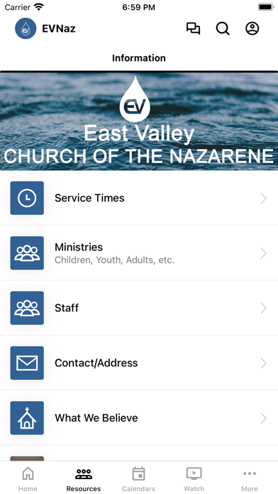 East Valley Nazarene Screenshot