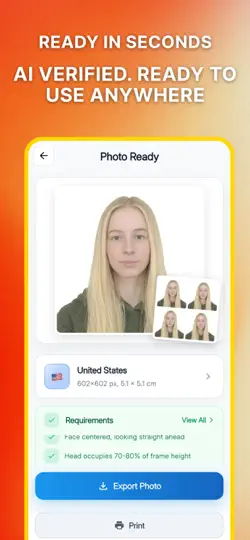 UK Passport Photo · ID Maker iPhone Ekran Görüntüsü 5