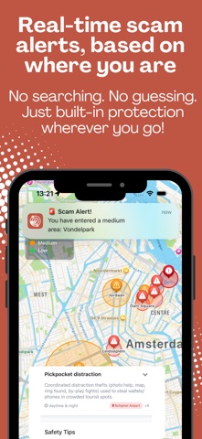 ScamRadar: Travel Safety Guide screenshot