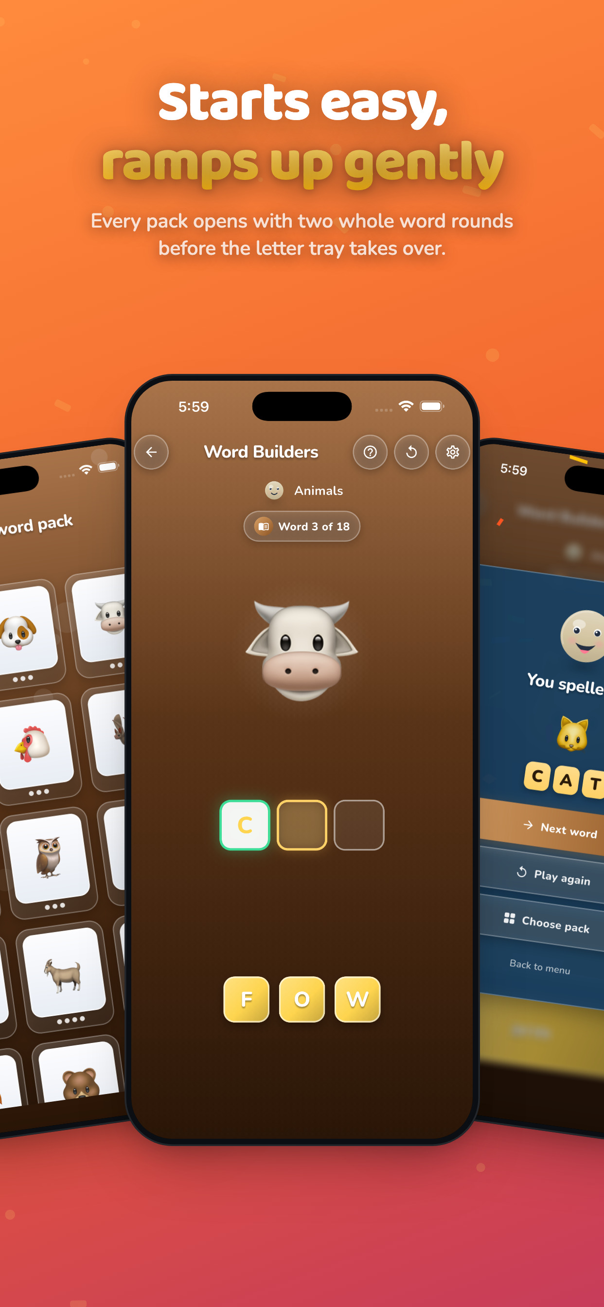 Word Builders: Letter Tiles screenshot 3