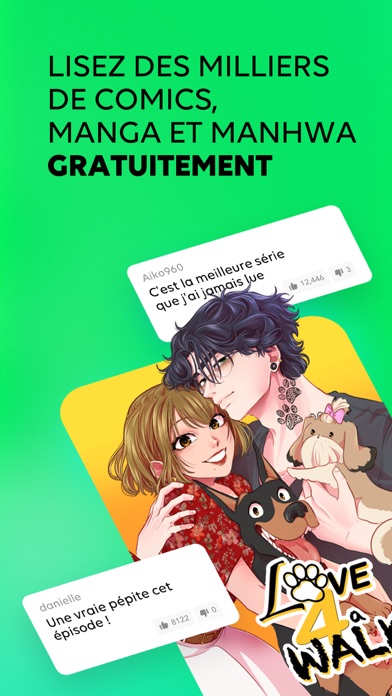 Screenshot #1 pour WEBTOON : Comics