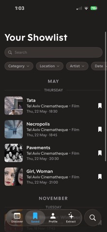 Anyday. Culture, Curated. screenshot