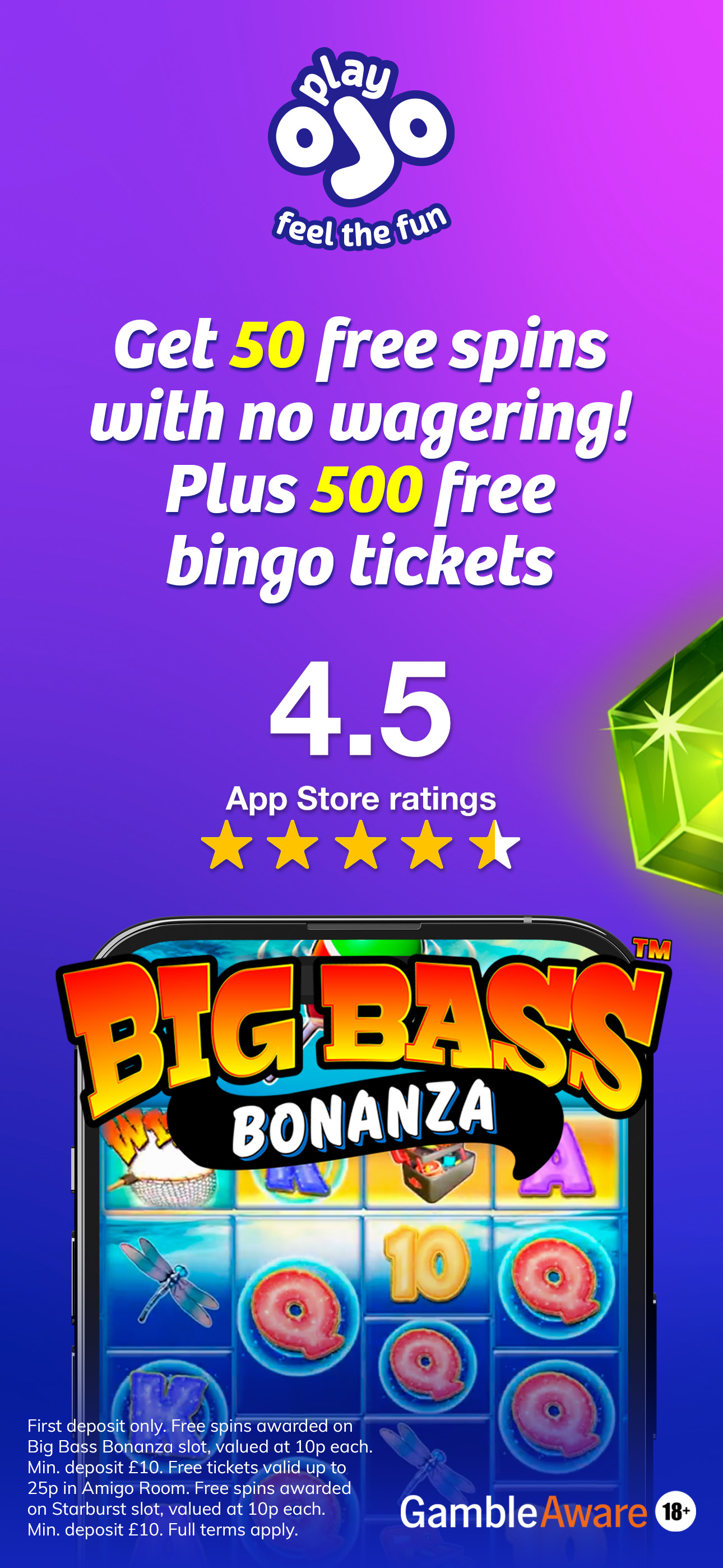PlayOJO Real Money Casino