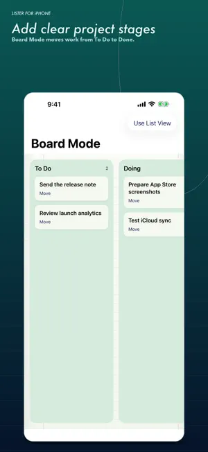 Lister: Write & Draft Notes screenshot 2