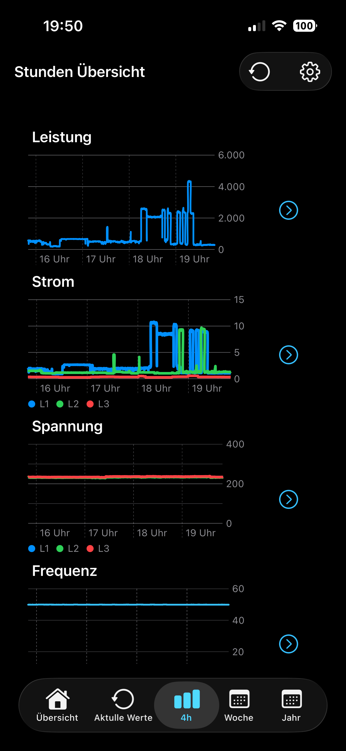Stromzaehler screenshot 5