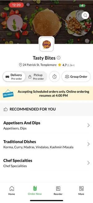 Tasty Bites Templemore. screenshot 2