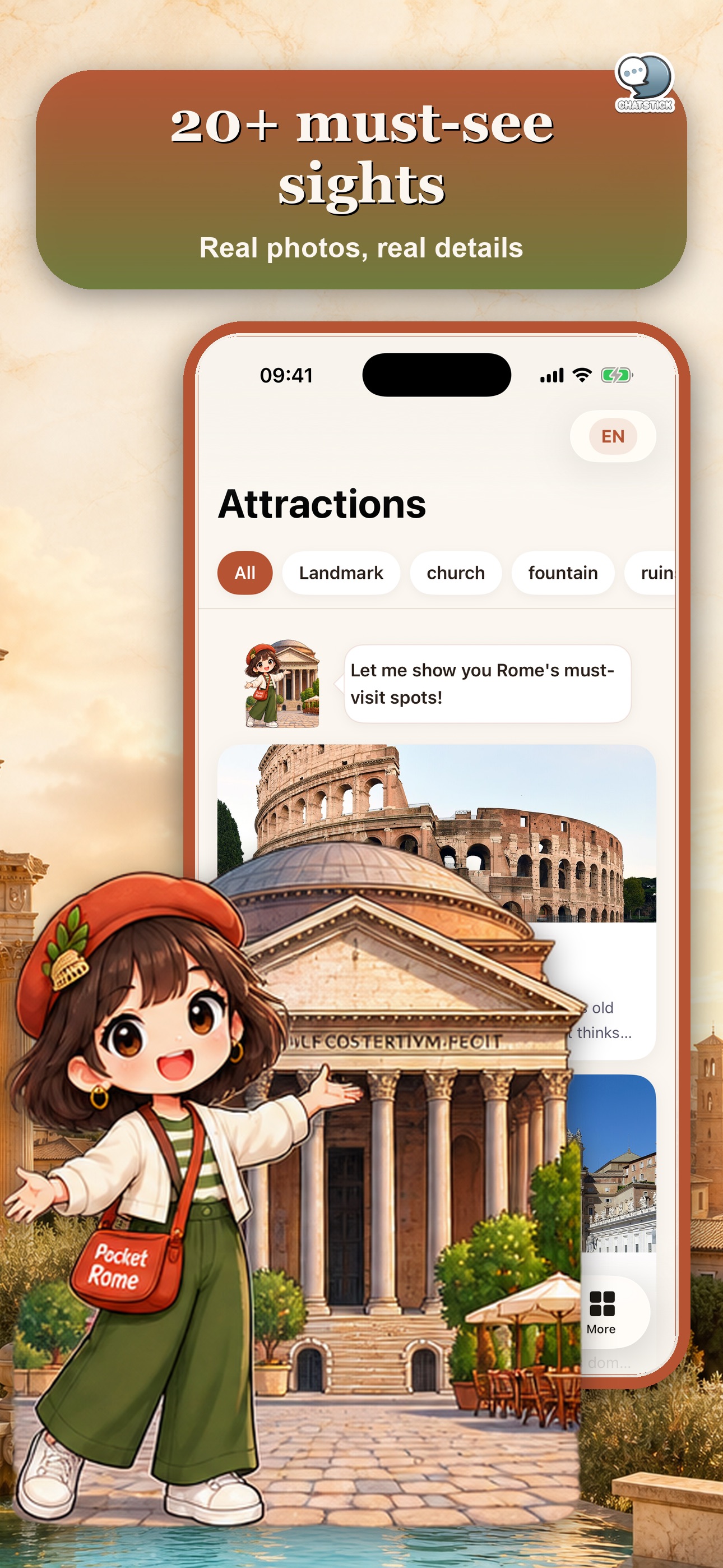 Screenshot 3 of Pocket Rome: Travel & Learn