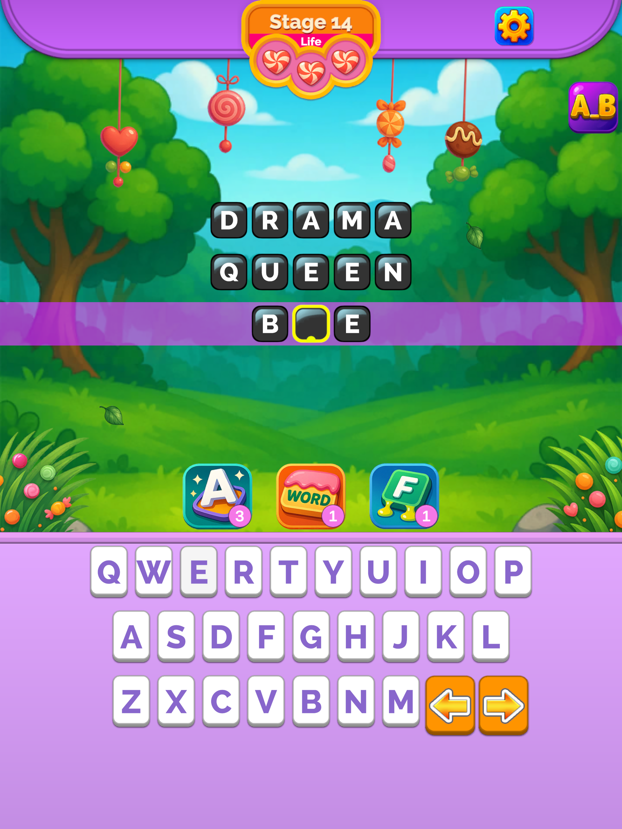 A Word Chain Game