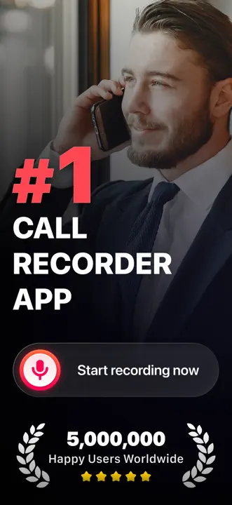 Call Recorder ™ Record Phoneのスクリーンショット（1/5）