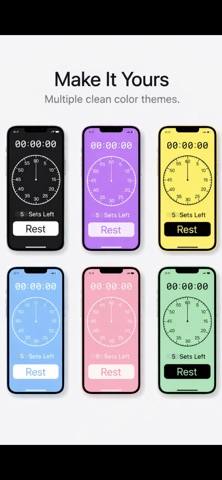GymClock. Screenshot 2 of 2