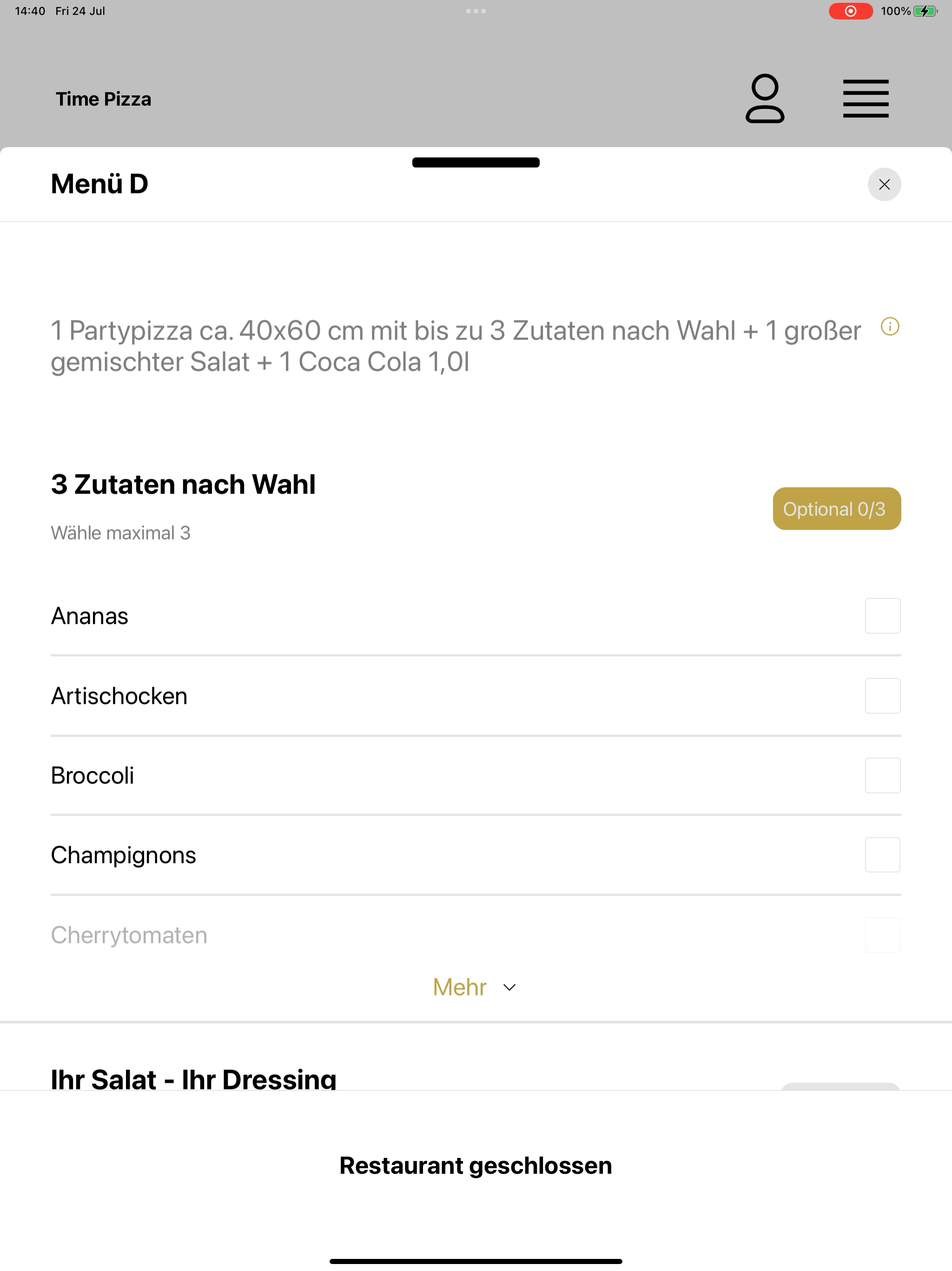 Time Pizza Pforzheim DE screenshot 15
