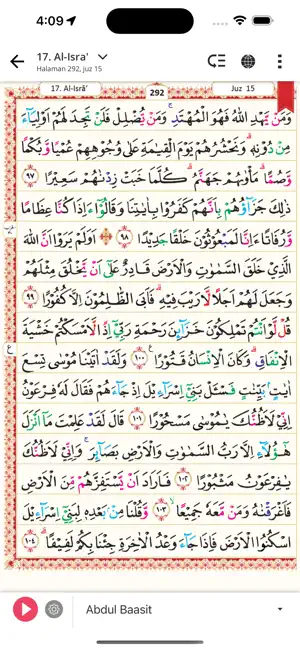 Quran Best Indonesia iPhone screenshot 2