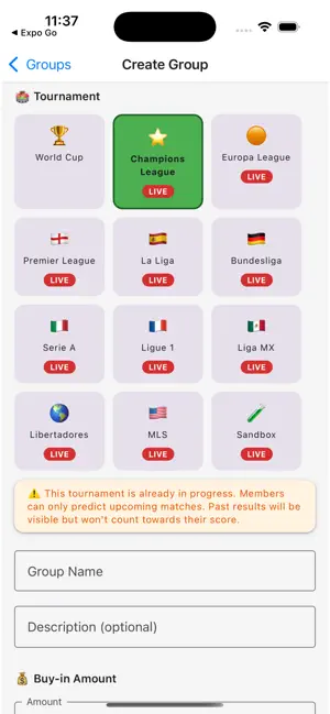 QuinielaCup screenshot 3