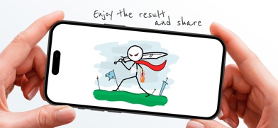 Stickman: draw animation Screenshot 5 of 5