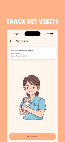 My Cat: Daily Care and Track iPhone screenshot
