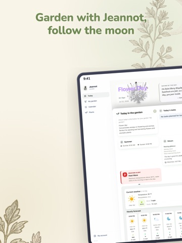 Jeannot iPad screenshot