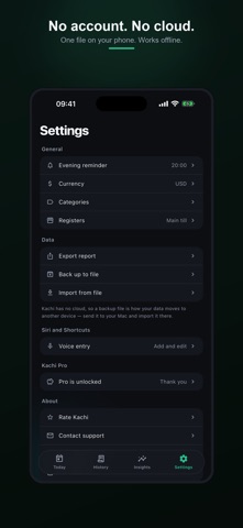 Kachi: Daily Sales Tracker Screenshot 6 of 6