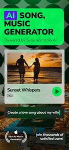 AI Song Generator: Songz screenshot #1 for iPhone