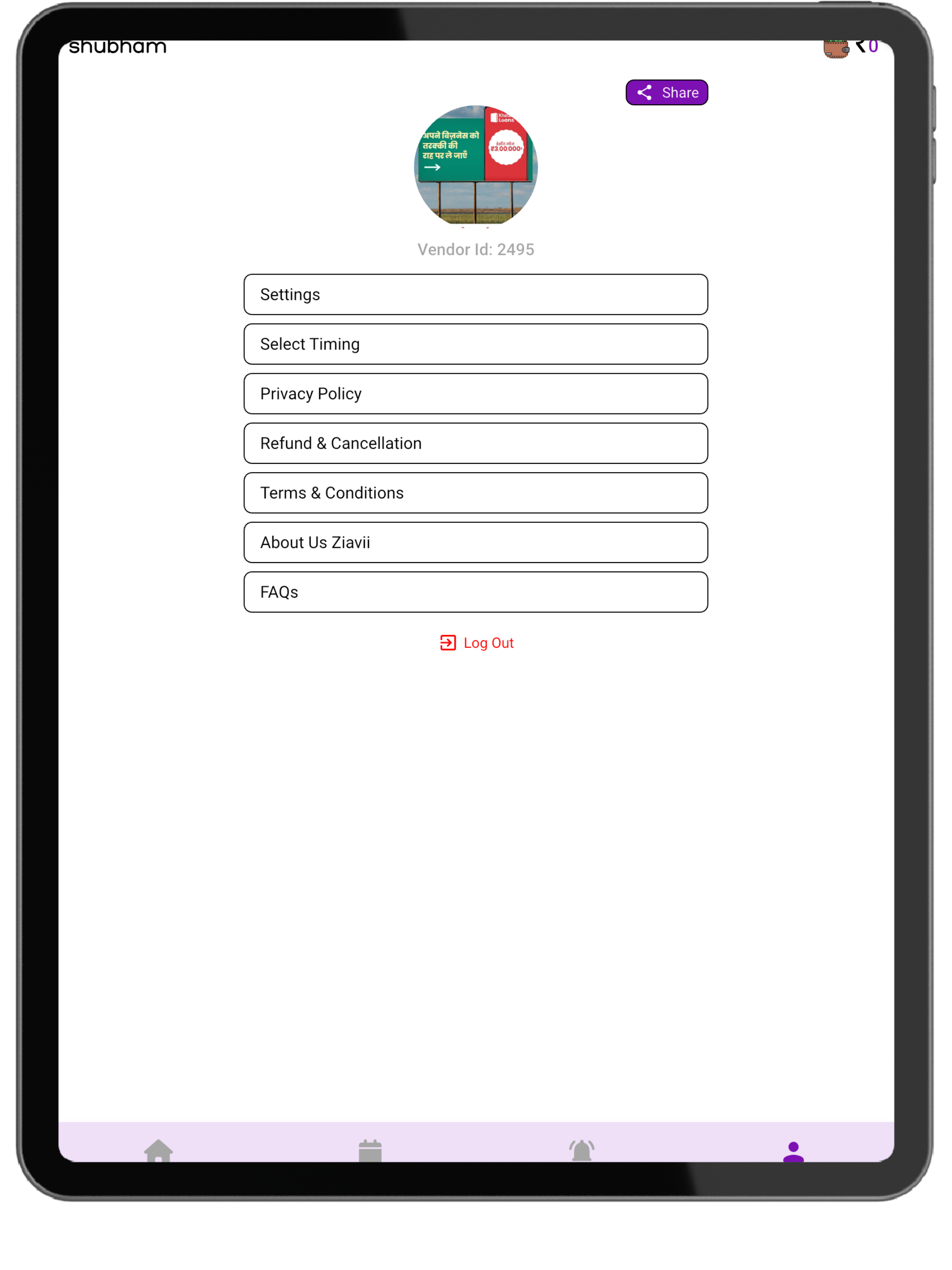 Ziavii Partner screenshot 8
