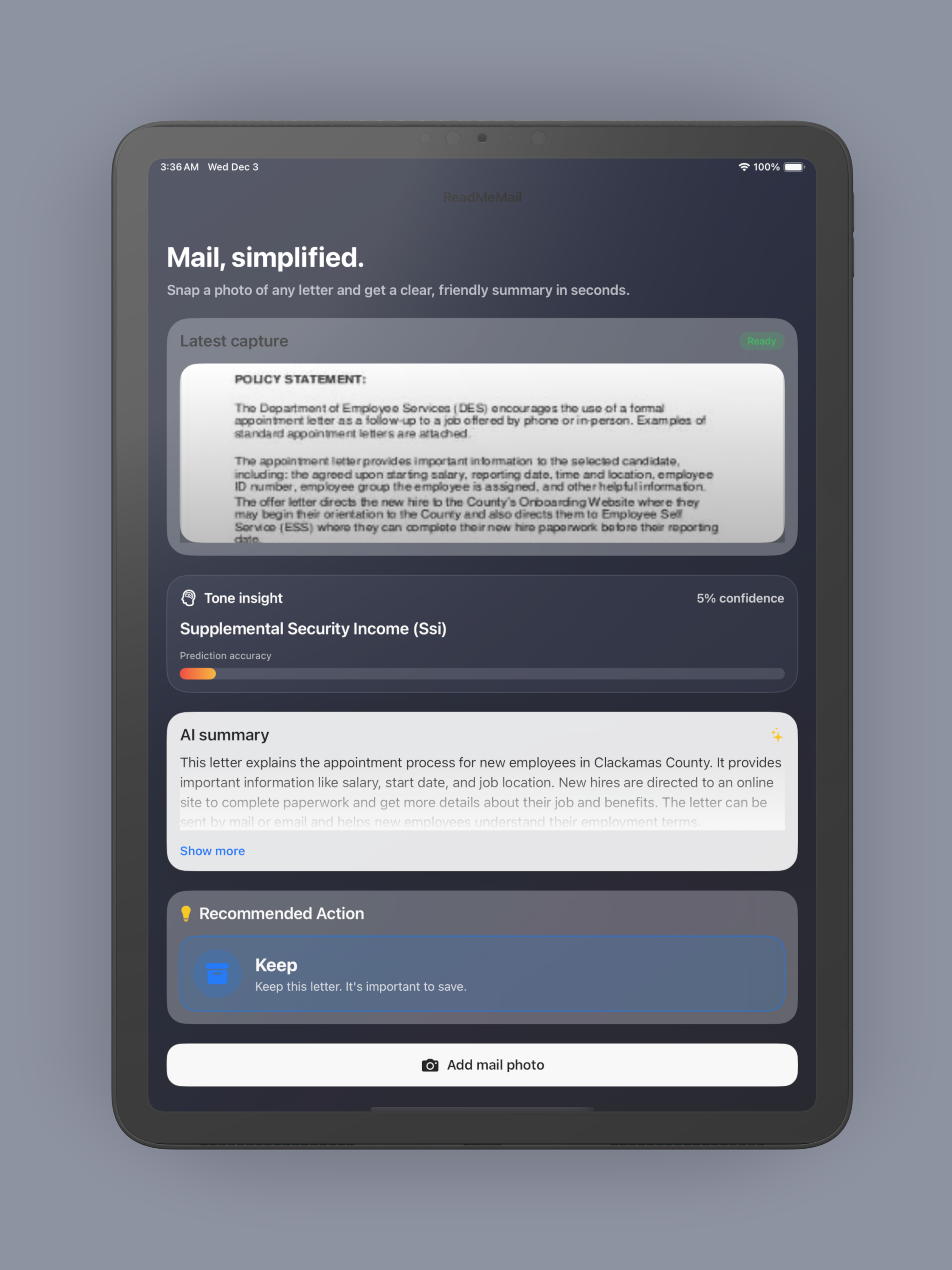MailScan AI