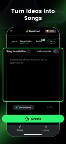 AI Song Generator - Musicful screenshot