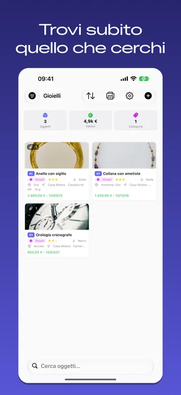 Casaforte – Hausrat Inventar screenshot 3 of 4